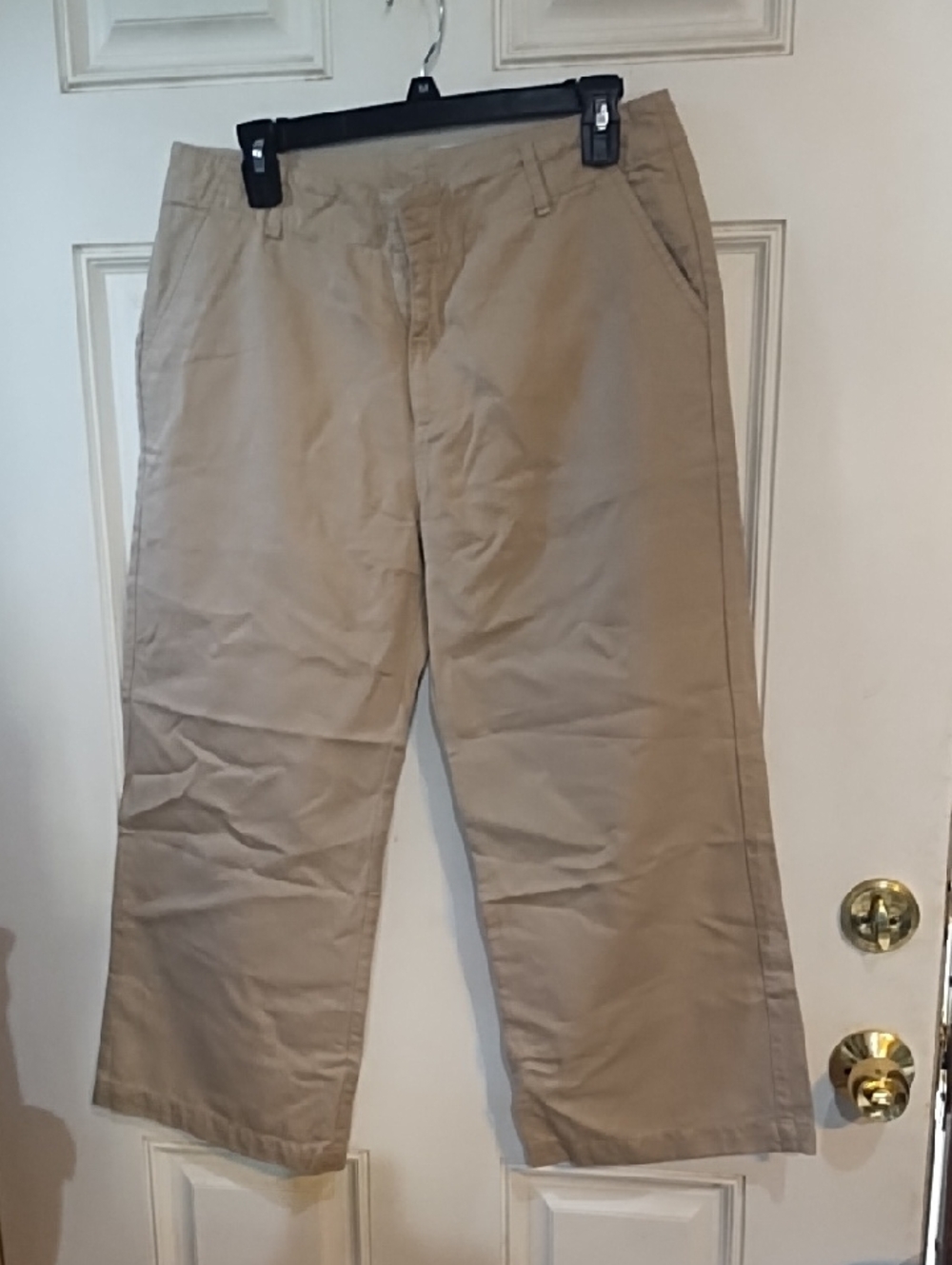 Gap Tan Wide Leg Capris